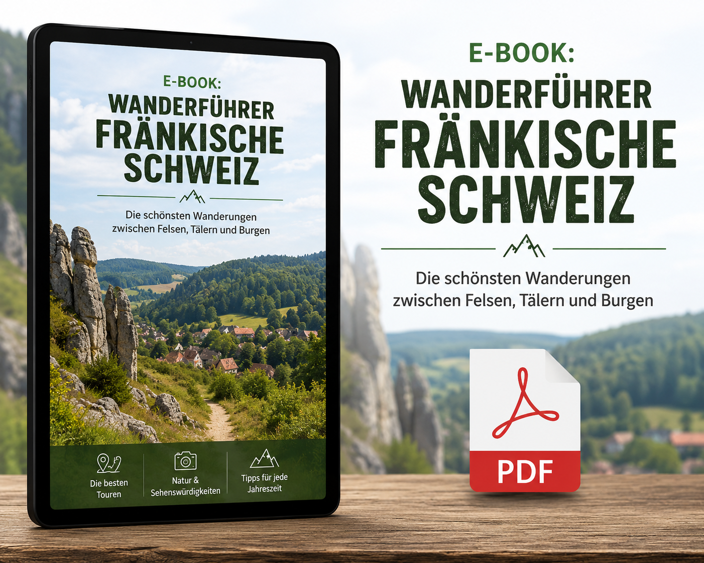 E-Book: Wanderführer Fränkische Schweiz (PDF)